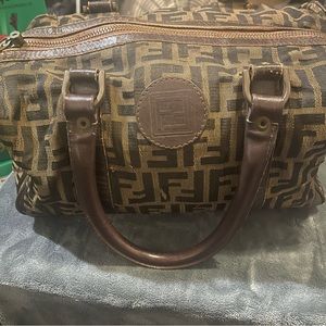Authentic Vintage Fendi Boston Bag
